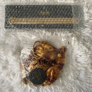 Asherah swimwear Rhea Golden Wave Top